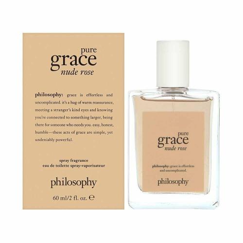 Philosophy Pure Grace Nude Rose Eau De Toilette Spray, Perfume for Women, 2 Oz
