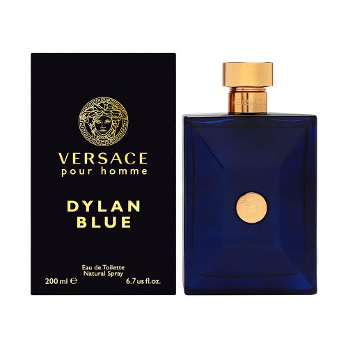 Versace Dylan Blue Eau de Toilette, Cologne for Men, 6.7 oz
