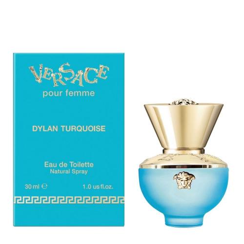 Dylan Turquoise Pour Femme by Versace for Women – 1 oz EDT Spray