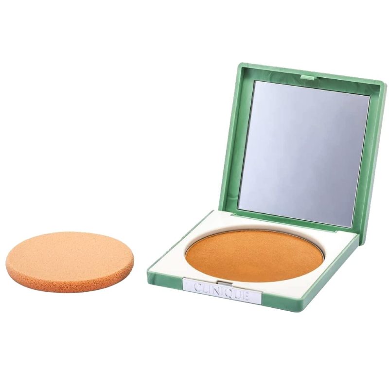 Clinique Stay-Matte Sheer Pressed Powder, Dry Combination to Oily, 04 Stay Honey, 0.27 Ounce