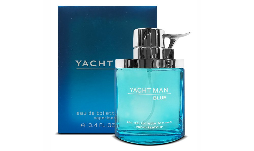 Yacht Man Spray, Blue, 3.4 Fl Oz