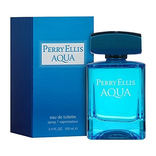 Perry Ellis Aqua For Him Eau De Toilette 3.4 oz Spray