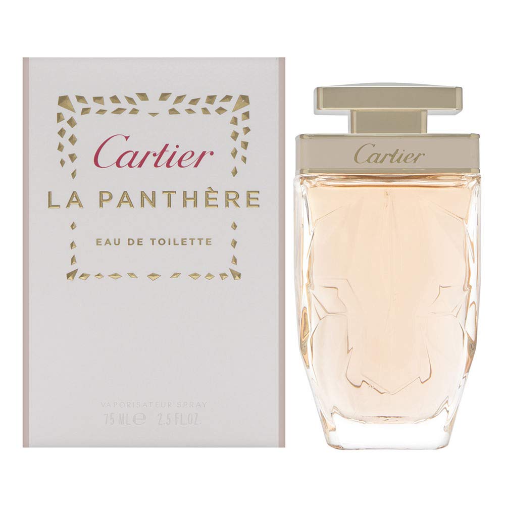 Cartier La Panthere Eau De Toilette Spray for Women, 2.5 Ounce