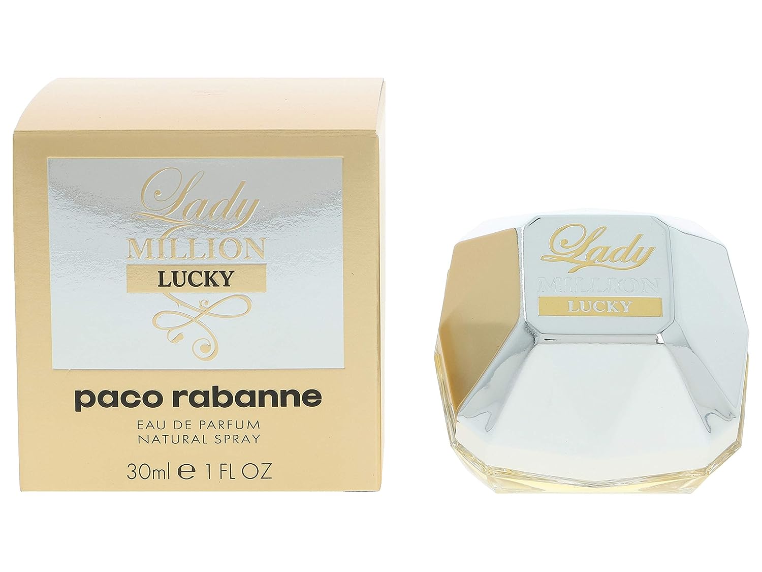 Lady Million Lucky by Paco Rabanne Eau de Parfum Spray 30ml