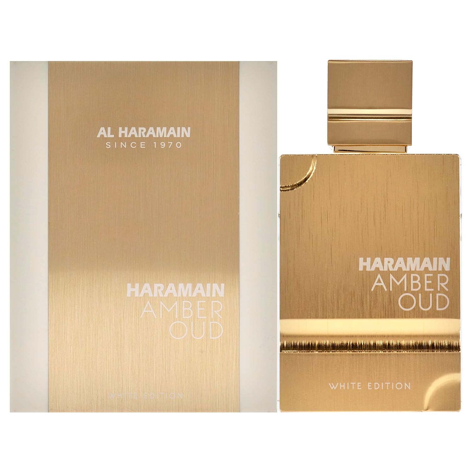 Al Haramain Amber Oud White Edition Eau De Parfum Spray for Unisex 2.0 Ounce
