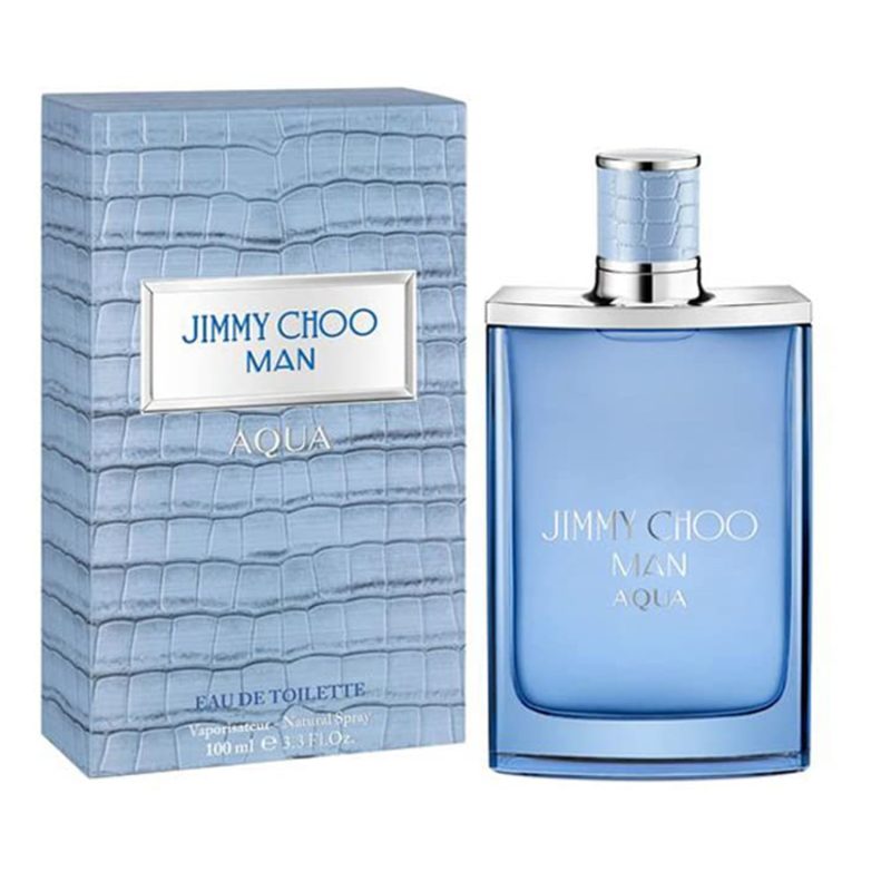 Jimmy Choo Men’s Aqua Eau de Toilette Fragrances, 100 ml / 3.3 fl. oz