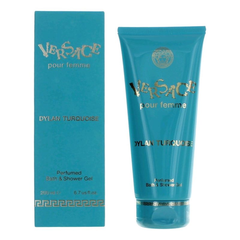 Versace Dylan Turquoise by Versace, 6.7 oz Shower Gel for Women