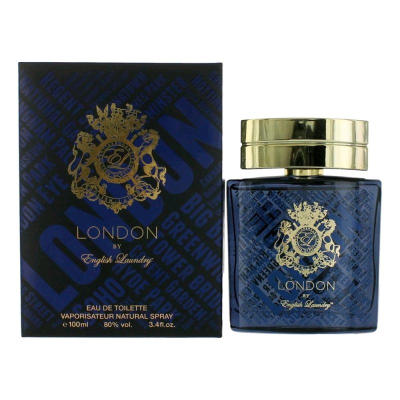London by English Laundry, 3.4 oz EDT Spray for Men