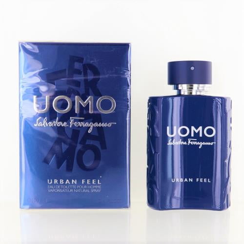 Uomo Urban Feel by Salvatore Ferragamo, 3.4 oz EDT Spray for Men