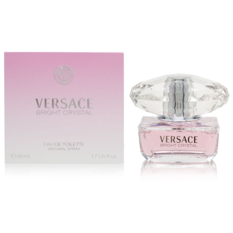 Versace Bright Crystal Eau de Toilette, Perfume for Women, 1.7 Oz